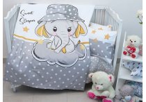 Постельное белье Turkish Cotton TAG - Sweet sleeper grey (Турция), детский